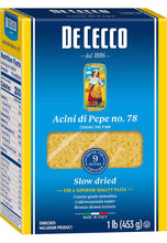 Load image into Gallery viewer, De Cecco #78 Acini di Pepe, 1 lb (20-Packs Case)