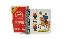 Load image into Gallery viewer, Modiano Siciliane N96 Plastic Coated Italian Regional Playing Cards Deck