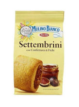 Load image into Gallery viewer, Settembrini Fig Cookies, by Mulino Bianco 250 grams (Case of 12/Packs)