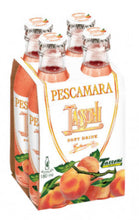 Load image into Gallery viewer, Tassino / Pescamara Peach Flavored Carbonated Drink 4 x 6 fl oz (180 ml) - (4-pack)