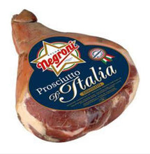 Load image into Gallery viewer, Prosciutto/ Negroni Brand D'Italia Boneless 14lbs whole leg dry cured from Italy