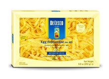 Load image into Gallery viewer, De Cecco #103 Fettuccine Nido (egg enriched), 8.8 oz / 12 Packs Per Case