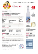 Load image into Gallery viewer, Paoletti Gassosa, Soft Drink, Made in Italy, 8.4 fl oz | 250ml