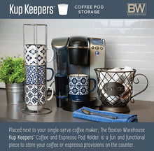 Load image into Gallery viewer, K Cup Holder Coffee Pod Holders for 35 Kcups Keurig Storage Organizer Coffee Bar Accessories for Counter - Matte Black