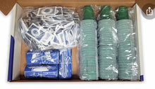 Load image into Gallery viewer, Caffè Borbone / Kit 150 pieces cups, stirrers and sugar bags “ Colors Vary Not Optional”