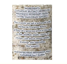 Load image into Gallery viewer, Arnaud - Camargue Sea Salt with Herbs of Provence, 9.5oz ( Case of 6 / Jars )