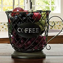 Load image into Gallery viewer, K Cup Holder Coffee Pod Holders for 35 Kcups Keurig Storage Organizer Coffee Bar Accessories for Counter - Matte Black