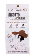 Load image into Gallery viewer, Ca'Vecchia - Risotto Ai Porcini- Gluten Free Risotto With Porcini Mushrooms - (250 Gr - 8.82 Oz) 3-Pack
