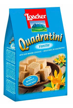 Load image into Gallery viewer, Loacker Quadratini, Vanilla Wafers, 8.8 oz /250g (3-Pack Special)