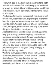 Load image into Gallery viewer, Italy Sicily Flag Insulated Lunch Bag Sicilian Flag Portable Cooler Thermal Insulated tote Lunch Box for Women Kids School Food Picnic Bags