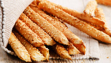 Load image into Gallery viewer, Prato Sesame Breadsticks (Case of 12) 6oz Packs
