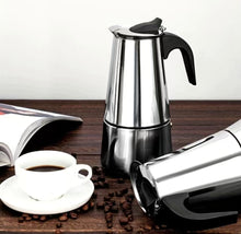 Load image into Gallery viewer, Espresso Maker Stainless Steel Moka Pot Italian Coffee Moka
