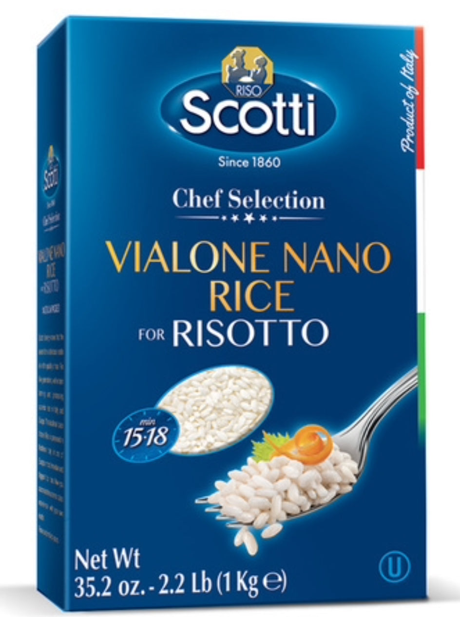 Scotti Vialone Nano Rice, 35.2oz (10Pack Case)
