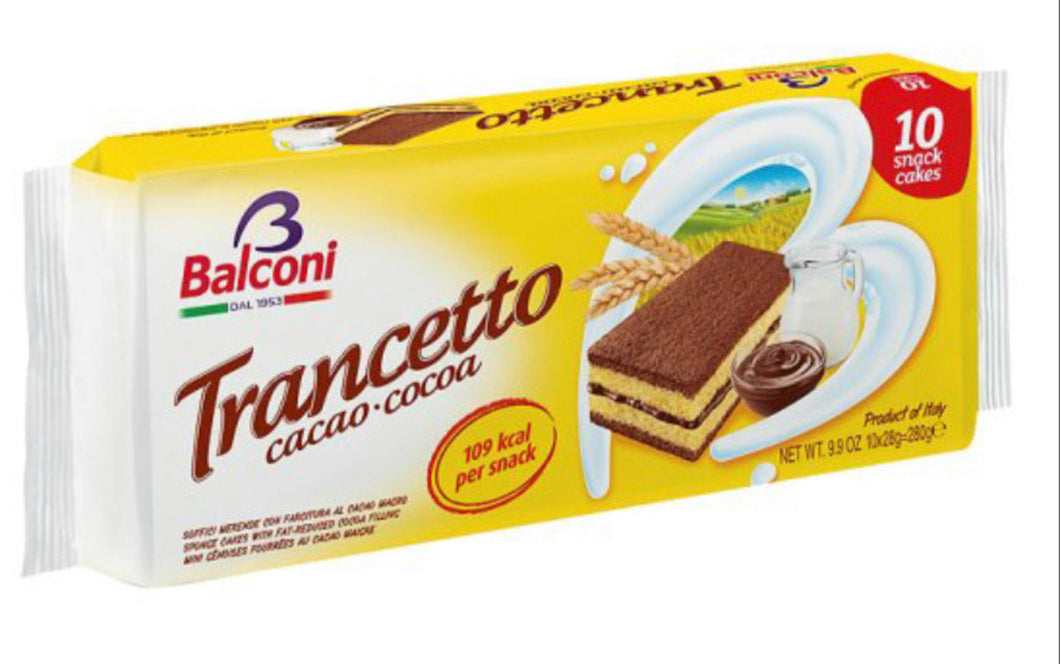 Balconi Trancetto Cocoa Cream Filling, 280g (Case-12Packs)