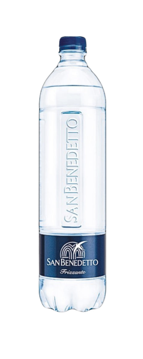 SAN BENEDETTO TOWER SPARKLING WATER 1LT.    (12-Bt. Case)