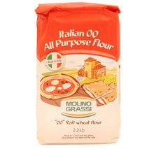 Load image into Gallery viewer, Molino Grassi &quot;00&quot; All Purpose Flour, 2.2 lb | 1kg (Case of 10-Packs)
