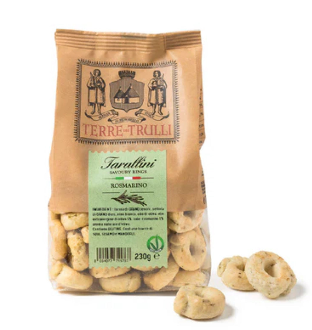 Terre dei Trulli Tarallini Rosemary (Case of 12)