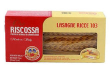 Load image into Gallery viewer, Riscossa Lasagna Ricce Pasta 1lb (12-pack Case)
