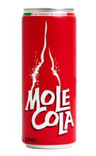 Load image into Gallery viewer, MoleCola Italian Soda Soft Drink 330Ml. (Case of 24
