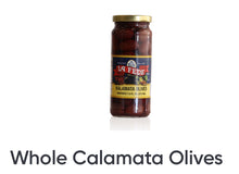 Load image into Gallery viewer, La Fede Kalamata Olives,   8oz. Jars (12 Per Case)
