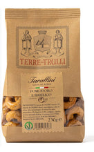 Load image into Gallery viewer, Terra Dei Trulli Tarallini Tomato &amp; Basil 230gm. (Case of 12)
