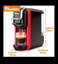 Load image into Gallery viewer, Espresso Machine Multifunctional Capsule Coffee Machine, 4 In 1, Compatible
