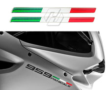 Load image into Gallery viewer, 3D Sticker Motorcycle Tank Decals Italia Stickers Case Compatible with Ducati
