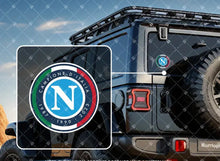 Load image into Gallery viewer, Napoli Champion of Italy 1987·1990·2023 Bumper-Sticker, SSC Napoli FC Italy Soccer Football
