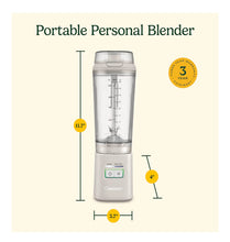 Load image into Gallery viewer, Cuisinart Personal Portable Blender, Tan, PBL-100
