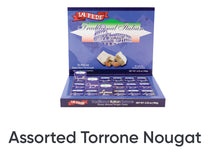 Load image into Gallery viewer, La Fede Soft Assorted Torrone 18 Pieces Per Pack.(6-Pack Special)
