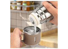 Load image into Gallery viewer, Stainless Steel Thermo 500ml/16.9oz Vacuum Insulated Bottle with Cup for Coffee Hot drink and Cold drink water flask.(Brown,Set)
