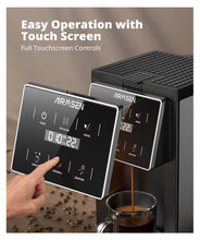 Load image into Gallery viewer, AIRMSEN Grind &amp; Brew Coffee Maker with Built-in Grinder - Single-Serve Machine Compatible with K-Cup Pods
