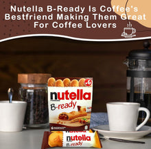 Load image into Gallery viewer, Nutella B-Ready Pack of 6 Bars Plus (10-packs)
