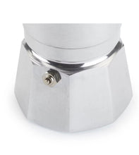 Load image into Gallery viewer, Bialetti 3 Cup Stovetop Espresso Maker Silver Moka Aluminum Manual Glossy Ground
