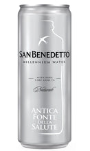 Load image into Gallery viewer, San Benedetto Still Mineral Water Antica Fonte Della Salute In Can / (24-Pack, 11oz. Each)
