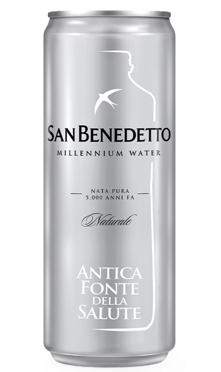 San Benedetto Still Mineral Water Antica Fonte Della Salute In Can / (24-Pack, 11oz. Each)