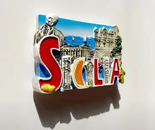 Load image into Gallery viewer, Sicily Italy 3D Letters Fridge Magnet/Souvenir
