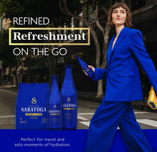 Load image into Gallery viewer, Saratoga Sparkling Spring Water, 16 fl oz, 24 Pack Plastic Bottles
