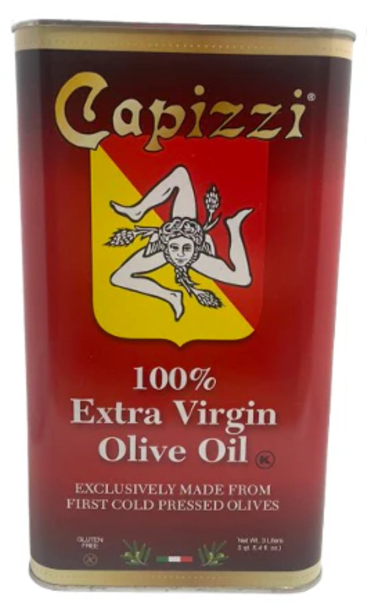 Capizzi 100% Extra Virgin Olive Oil 3Lt.

First Cold Pressed