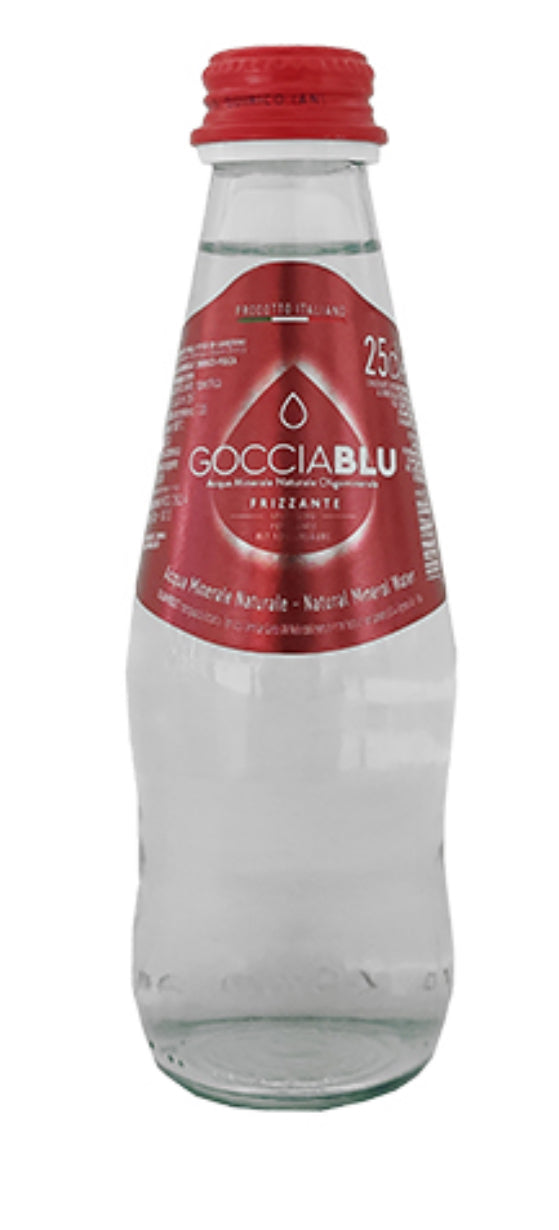 Goccia Blu Sparkling Mineral Water (24/Bottles Case 250ml Each )