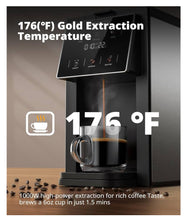 Load image into Gallery viewer, AIRMSEN Grind &amp; Brew Coffee Maker with Built-in Grinder - Single-Serve Machine Compatible with K-Cup Pods
