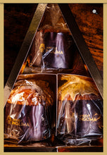 Load image into Gallery viewer, Angelo Inglima Tris Panettone Cakes (Traditional + Pistachio + Chocolate)3-Pack 500gm
