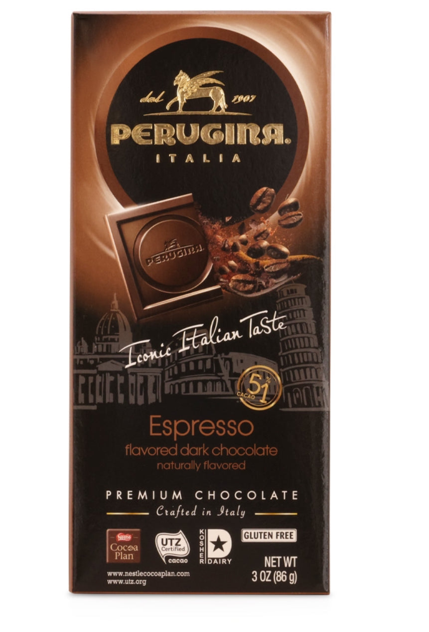 Baci Perugina Dark Chocolate Espresso bar, 3 Ounce (Pack of 12)