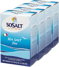 Load image into Gallery viewer, SoSalt Fine Sicily Sea Salt, 2Lb (Case of 10/Packs)
