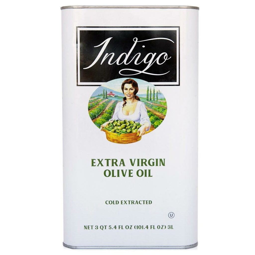 OIL OLIVE EXTRA VIRGIN 3 LITERS TIN (Case of 4 )