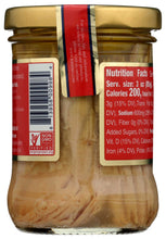 Load image into Gallery viewer, Tonnino Tuna Ventresca In Olive Oil 6.7 Oz Jar - 6ct Case
