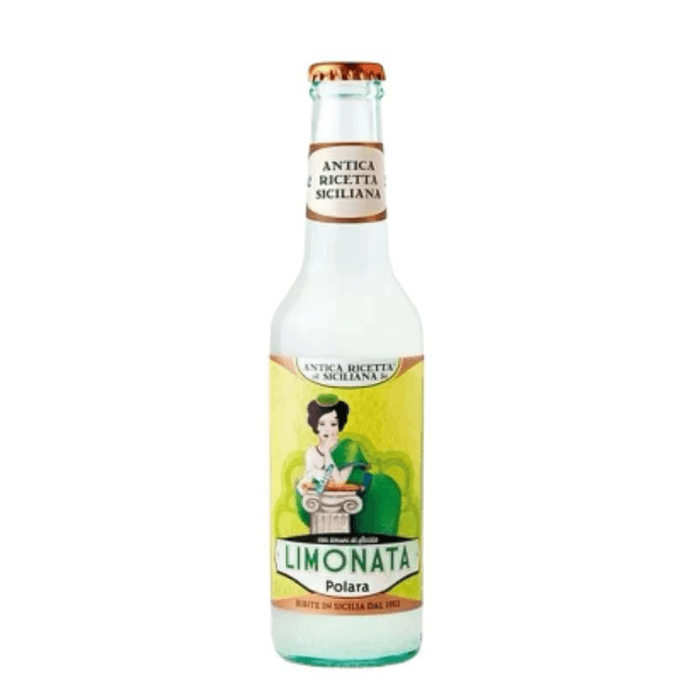 Polara Vintage Italian Lemon Soda, 9.29 oz (24-Per Case)