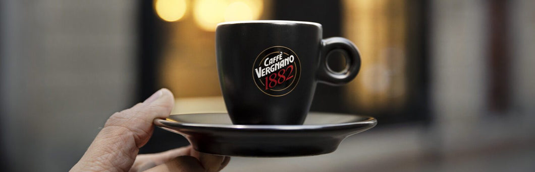 Caffe Vergnano / 2-Espresso Cups Sets & Saucers