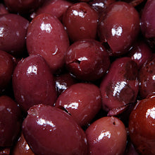 Load image into Gallery viewer, La Fede Kalamata Olives,   8oz. Jars (12 Per Case)
