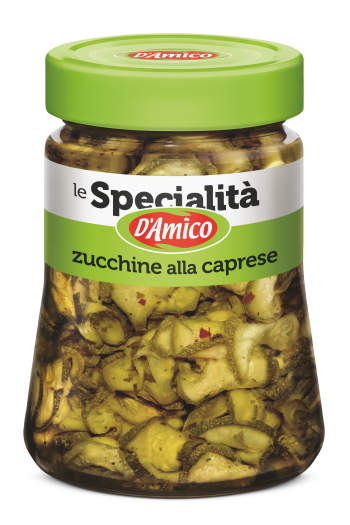 D’AMICO Sliced Caprese Zucchine (Case of 6)